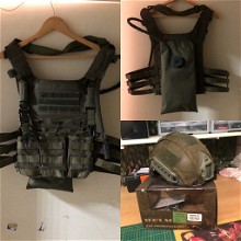 Image for Primal gear plate carrier & Emerson fast helmet