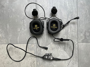 Afbeelding 2 van M32 headset met ptt