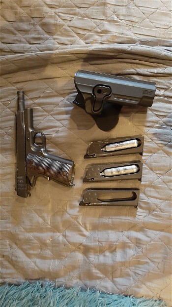 Afbeelding 3 van Cybergun Colt 1911 CO2 + Holster