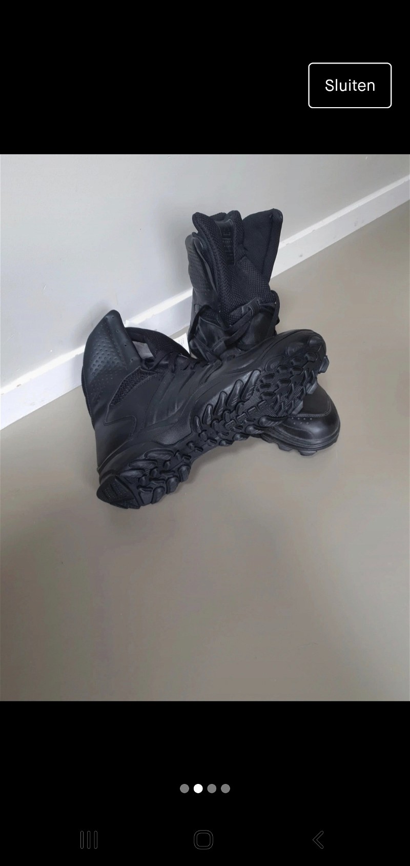 Image 1 for Adidas gsg 9.2 schoenen 45 kisten politie dsi defensie