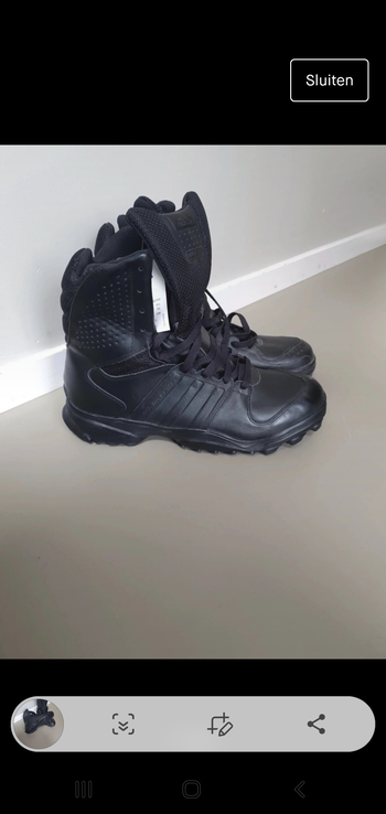 Image 3 pour Adidas gsg 9.2 schoenen 45 kisten politie dsi defensie