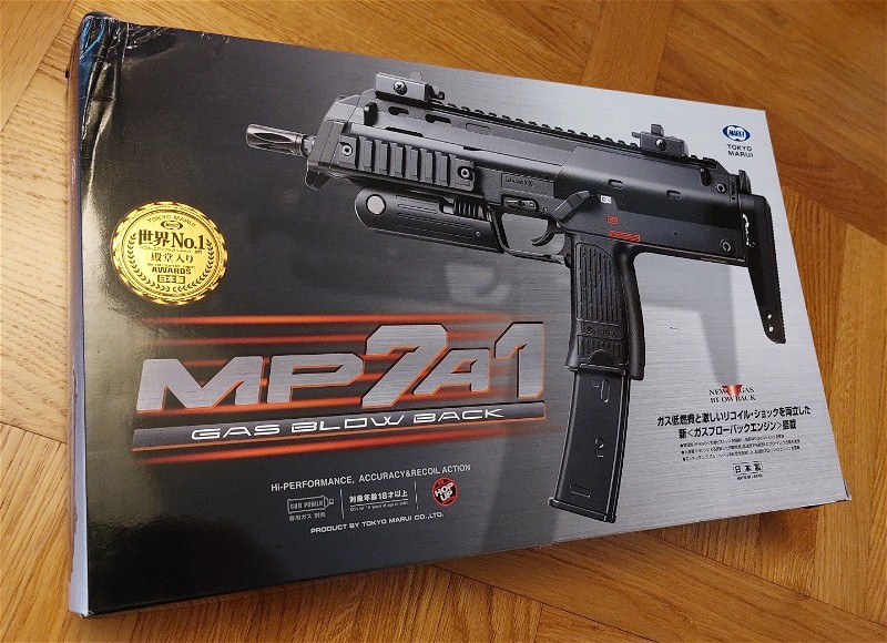Image 1 for Brand New MP7A1 Black GBBR Tokyo Marui + 3 Mags