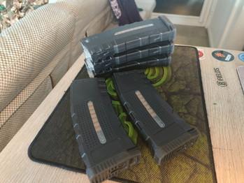 Bild 2 für 5x 150rounds battle-axe m4 magazijnen