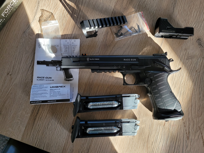 Image 1 for Umarex Elite Force Race Gun met extra's