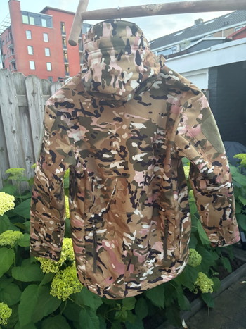 Afbeelding 2 van Shoftshell Camo jas