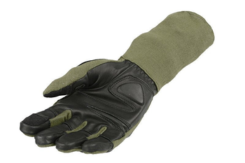 Image 2 pour [Leuven, BE] Armored claw breacher kevlar + keprotec tactical gloves olive drab maat L