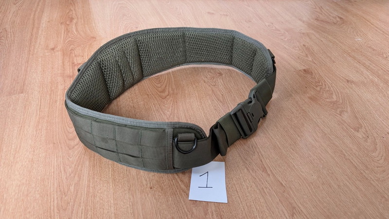 Image 1 for Warrior Assault Systems Enhanced PLB Belt OD Green