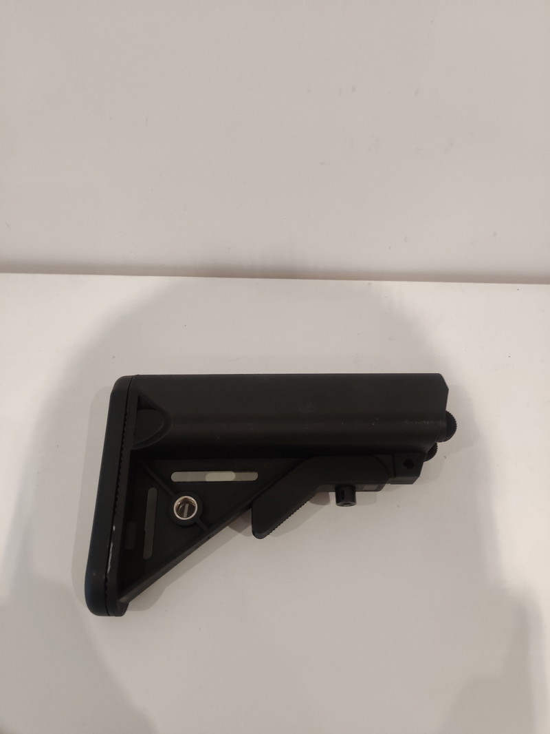 Image 1 pour Mk18 Mod 0 LMT Crane Stock (Zwart) - Airsoft Stock