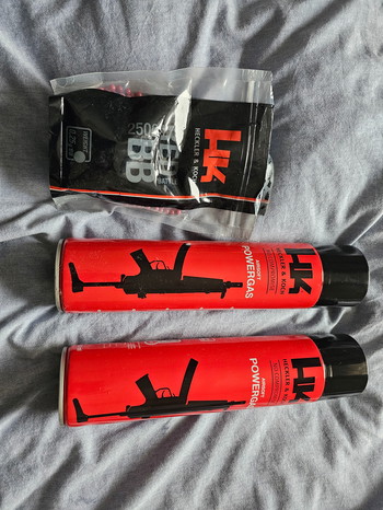 Afbeelding 5 van Heckler & Koch HK416 A5 RAL8000 | GBB | Umarex | Holografisch | Set