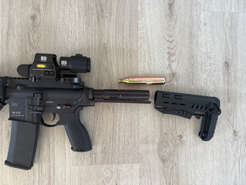 Afbeelding 5 van VFC HK416 A5 - Polarstar Kythera + Polarstar UGS CO₂ Stock + Maxx ME Pro Hop-Up & MEER!