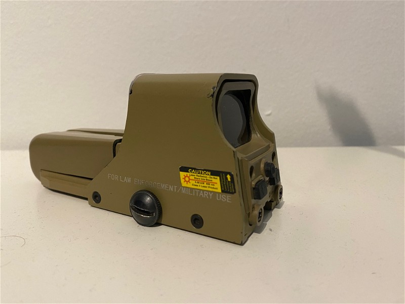 Image 1 for Holosight tan, incl protector plate.