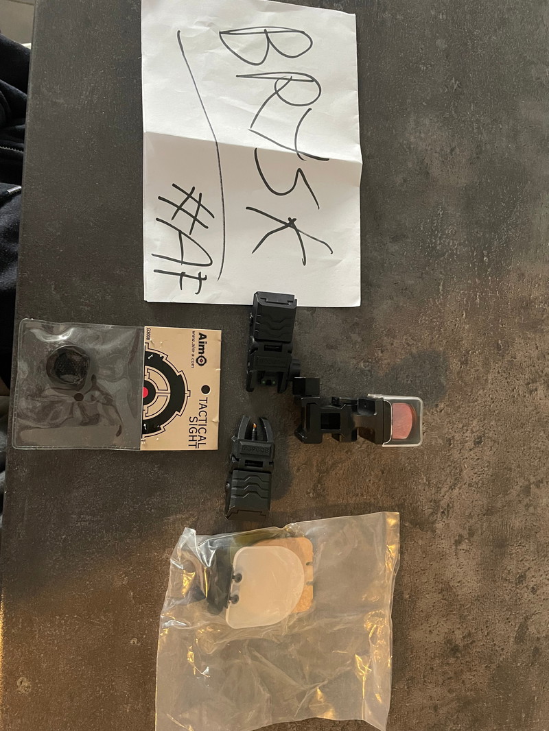 Image 1 pour Sighting device, protection and red dot RMR, kill flash