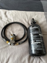 Bild für Complete HPA-set: Storm Category 5 regulator + Wolverine line + Dye 0,8 L tank