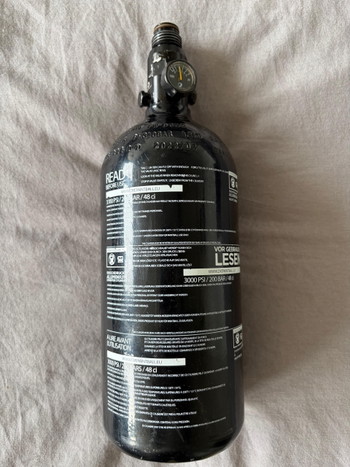 Zdjęcie 5 – Complete HPA-set: Storm Category 5 regulator + Wolverine line + Dye 0,8 L tank