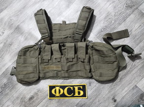 Image for Tasmanian Tiger Chest Rig MK2 Olive and FSB Patch