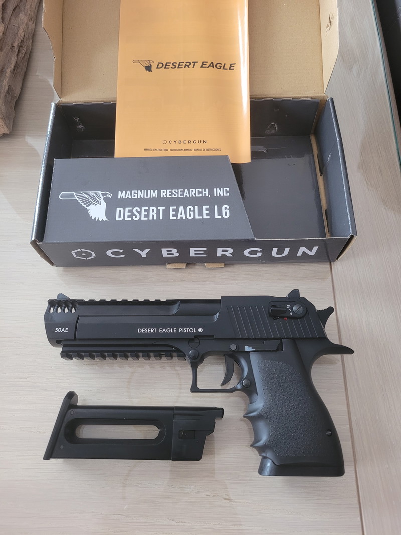 Image 1 for Cybergun Kwa Desert Eagle Co2 Nieuw