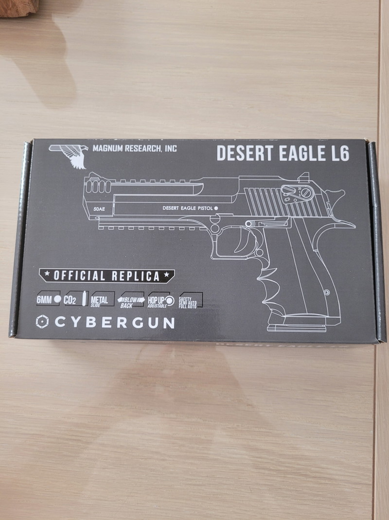 Image 1 for Cybergan Kwa Desert Eagle Co2 Nieuw