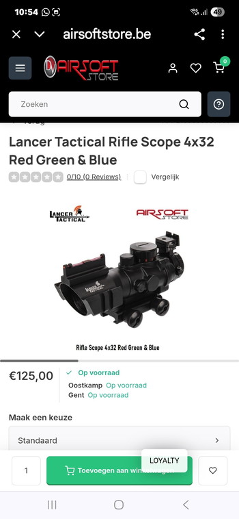 Image 8 pour Strikefire ll peqbox  compact scope