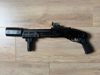 Afbeelding 2 van Full metal Pump shotgun hpa taped