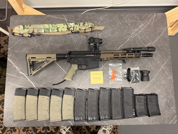 Image 5 for Wolverine MTW Billet Gen 2 HPA 10 SBR Set (MK16 Style, Maverick 3, 12 Mags)