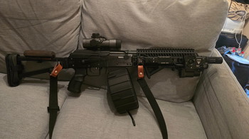 Bild 4 für Saiga-12K (T.Marui) CNC 6061 Aluminium Z style Handguard + rails