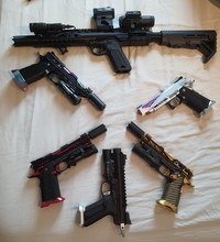 Image for Upgrade service: Hpa inbouw, grip stippling, aap01/glock & hi capa upgrade & tech werk