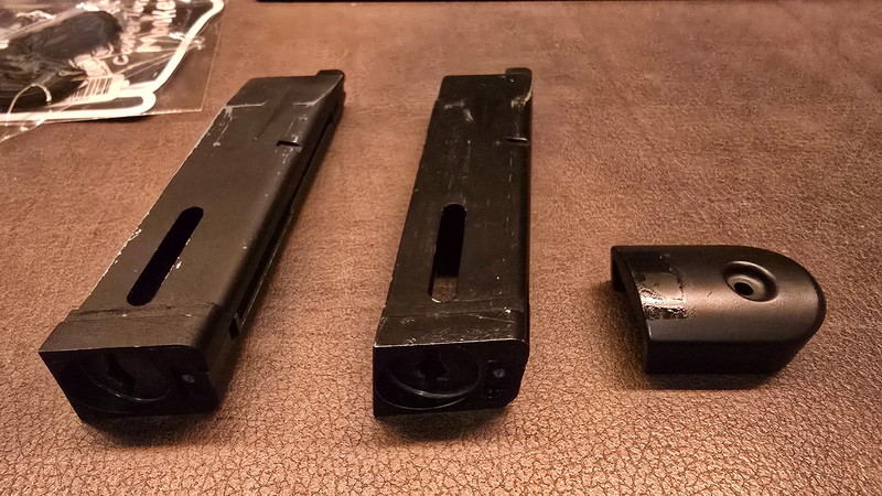 Afbeelding 1 van KJ Works CO2 Beretta mags - defect