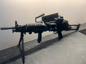 Image pour Cybergun FN minimi M249 para met Red dot en grip