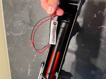 Afbeelding 3 van Cybergun FN minimi M249 para met Red dot en grip
