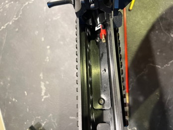 Afbeelding 4 van Cybergun FN minimi M249 para met Red dot en grip