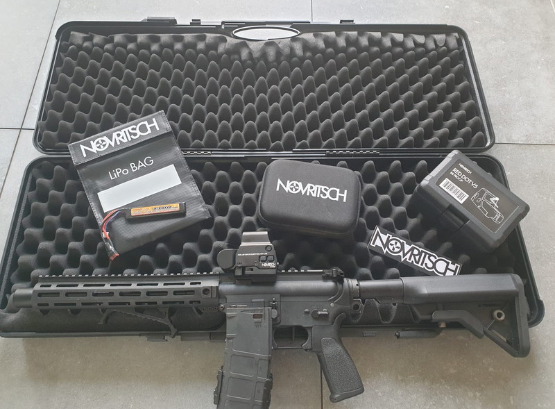 Image 1 for NOVRITISCH SSR 4 MET V7 RED DOT en READY TO START