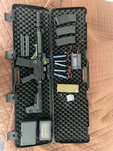Bild für Complete Kit: AEG CM4 Centurion Arms Blowback black PTS-ERG