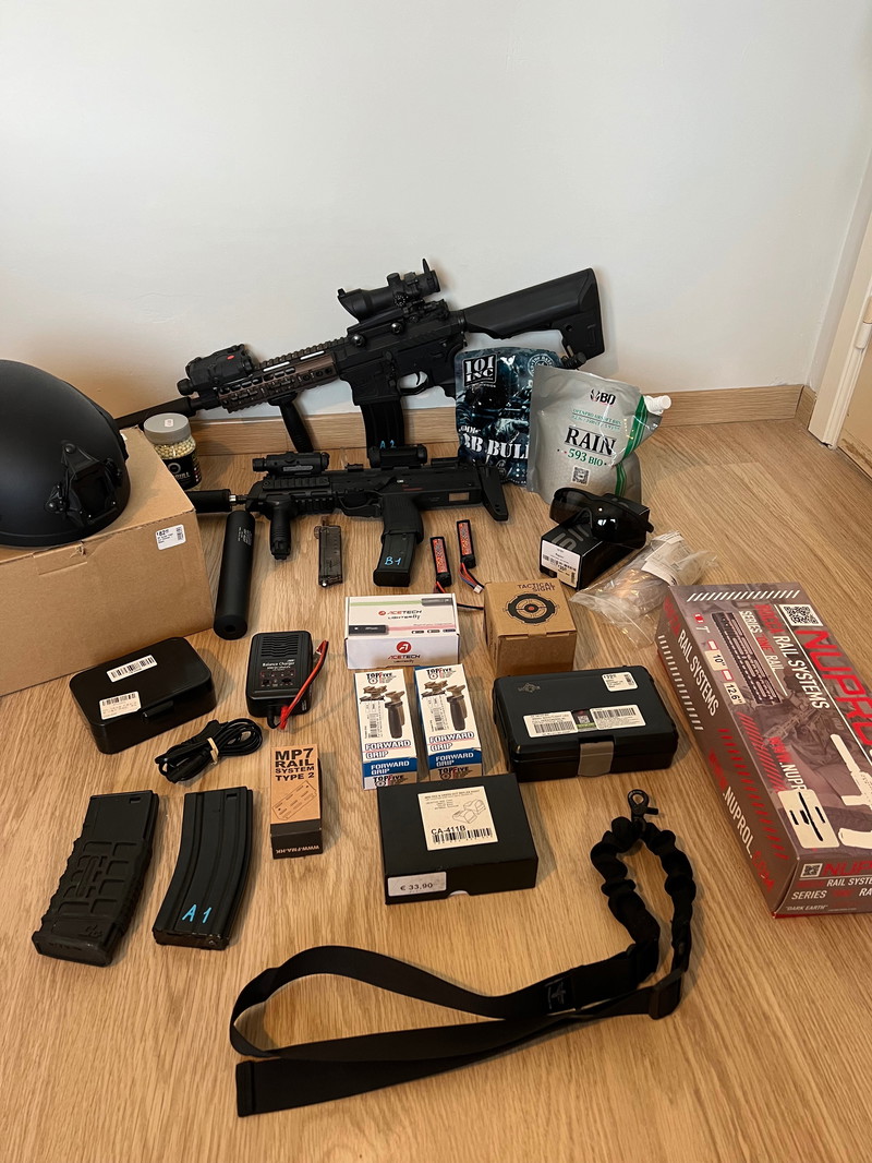 Image 1 pour Stopzetting hobby / mp7 / m4 / h&k / g&g / accessoires