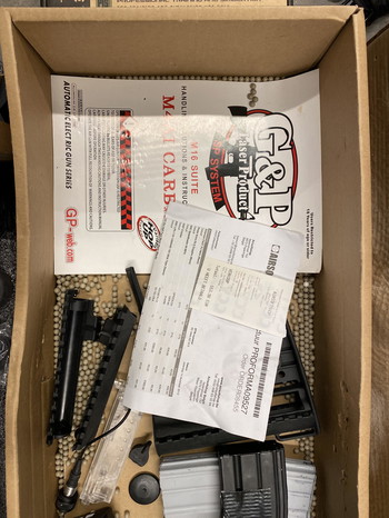 Imagen 2 de Stopzetting hobby - Lot met G&P Cracker, BBs, helm, ...