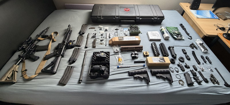 Image 1 pour verkoop van mijn airsoft collectie