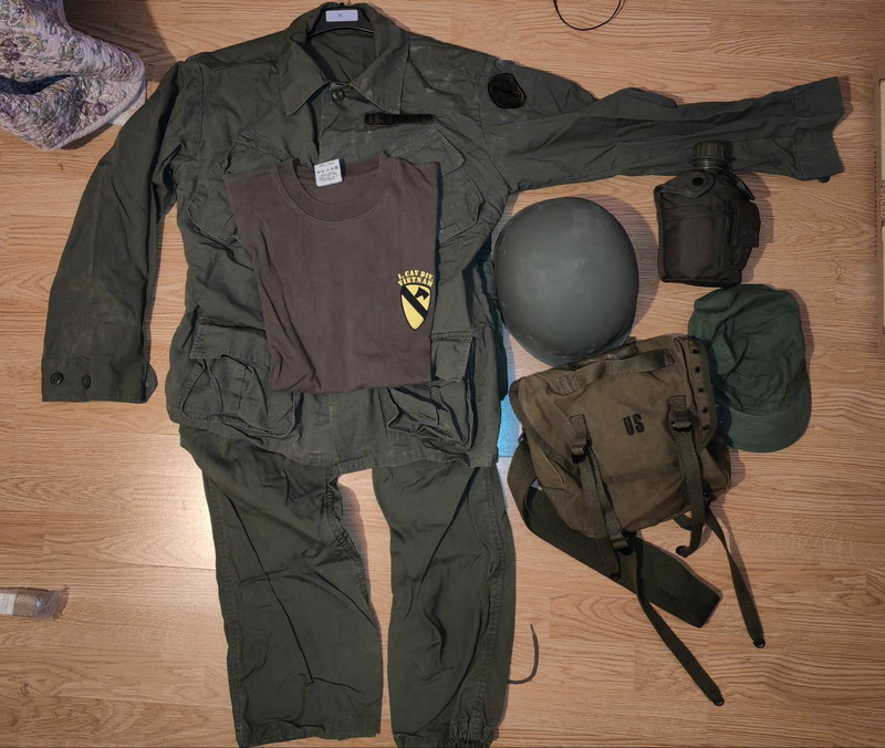 Image 1 for Airsoft tenue Vietnam + Accessoire taille M