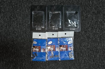 Image 2 for 3x Specna Arms 6pcs 8mm bearing set, 2x SHS 7mm bearing set, 1x SHS 8mm bearing set