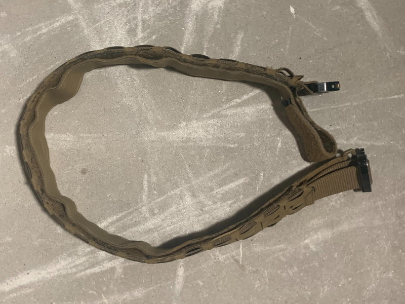 Image 1 pour Templars Gear - PT5 Low Profile Belt + Innerbelt klitterband & Cobra buckle (COYOTE)