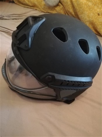 Image 2 for WARQ Full Face Mask & Helmet Black