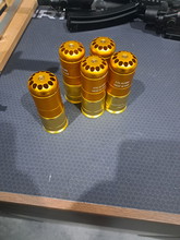 Afbeelding van 5 defecte 40mm shower shells