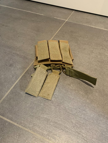 Afbeelding 3 van triple pistol magazine pouch