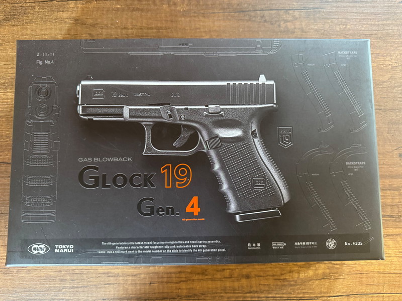 Image 1 pour Glock 19 Gen 4 Marui / Guarder Frame US
