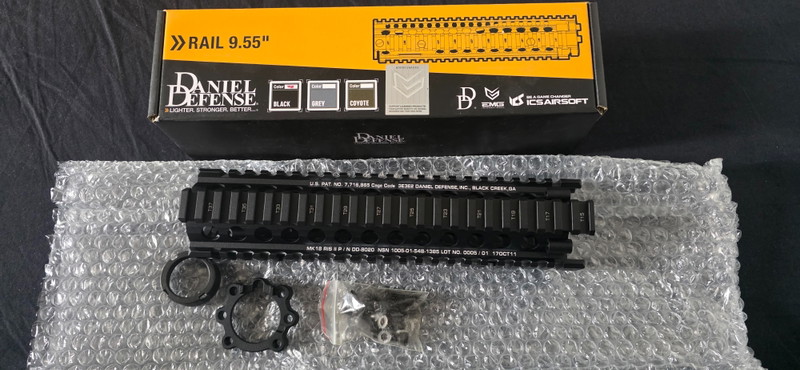 Image 1 pour ICS Rail Daniel Defense MK18 9,55