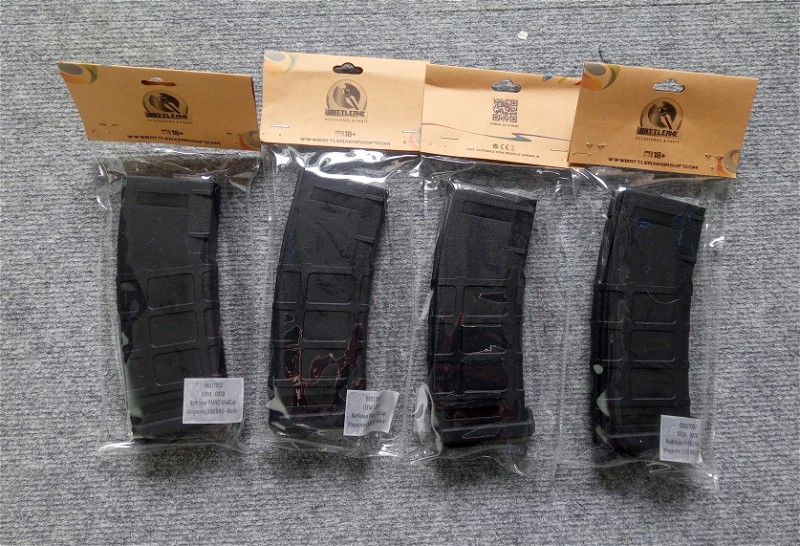 Image 1 for Vier nieuwe Battle-Axe 150rd Pmags