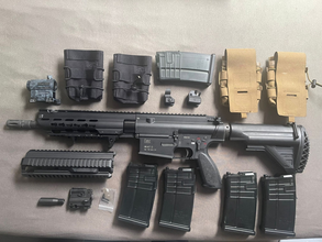 Image pour Umarex HK417 D GBB + 5 Mags - 1 Joule on GreenGrass