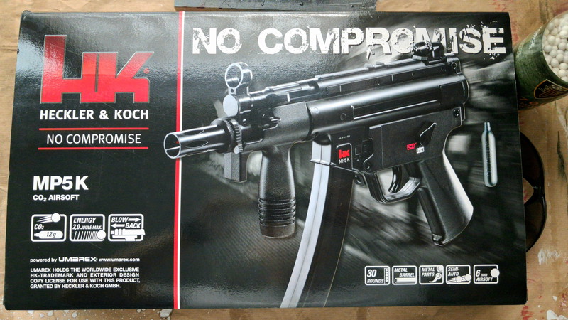 Afbeelding 1 van Umarex/HK MP5K Gas Blowback (GBB/CO₂ Blowback)