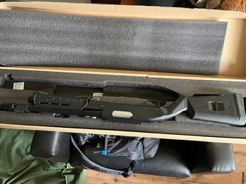 Image 2 for Cyma cm.356M remington 870 pump shotgun spring loaded magpull