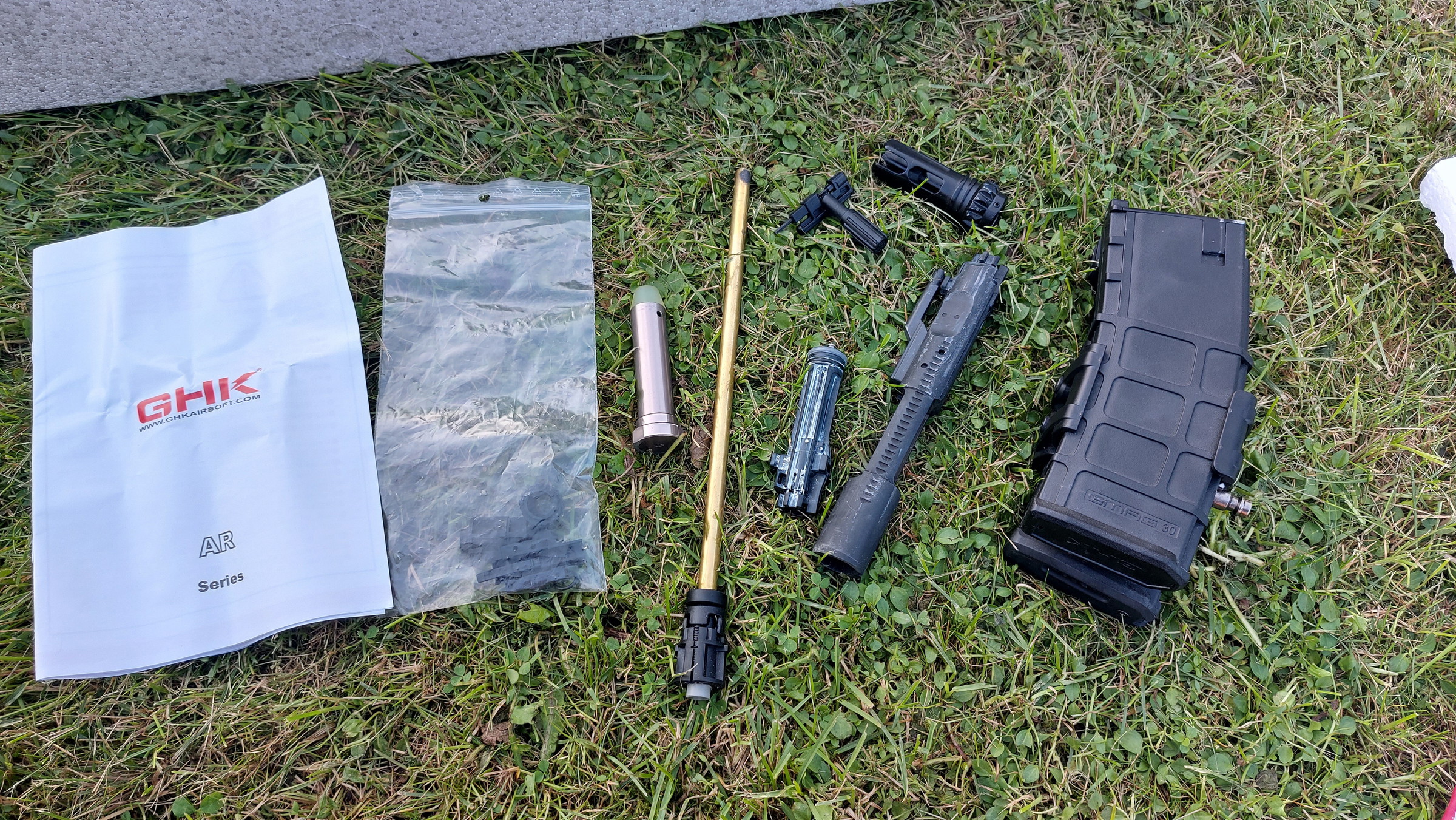 GHK MK18 V2 HPA 400rds mag accessories and upgrade - Airsoft