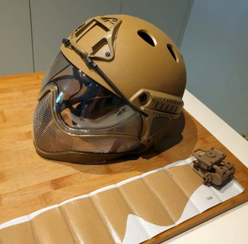 Image 3 for WARQ helm plus go pro mount en vizier wrap