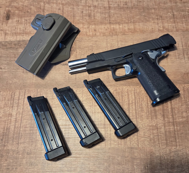 Image 1 for Tokyo Marui Hi-Capa 5.1 DOR + 3 Mags + Holster
